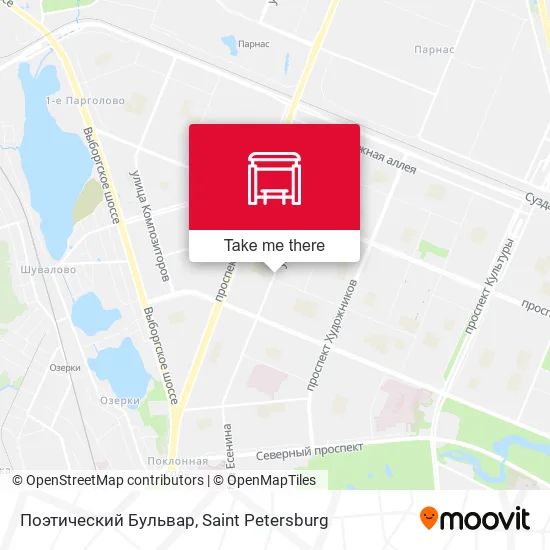 Поэтический Бульвар map