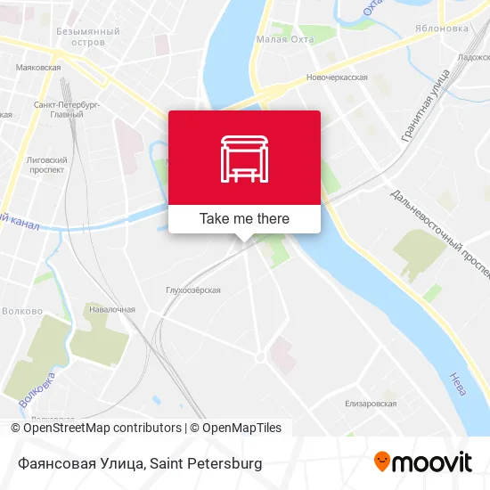 Фаянсовая Улица map