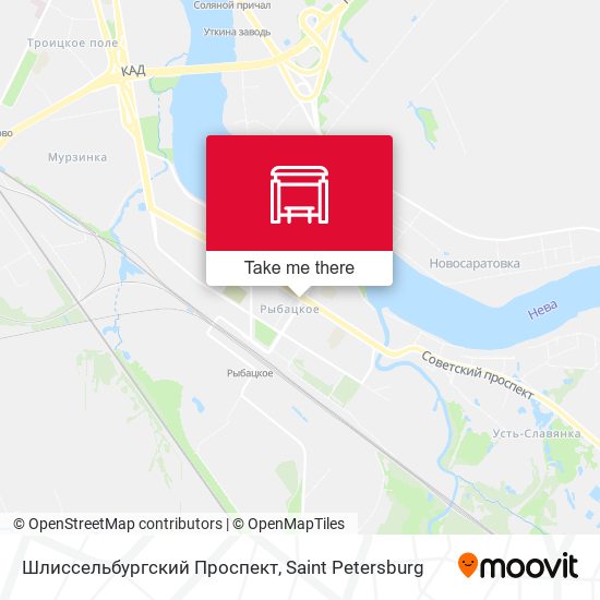 Шлиссельбургский Проспект map