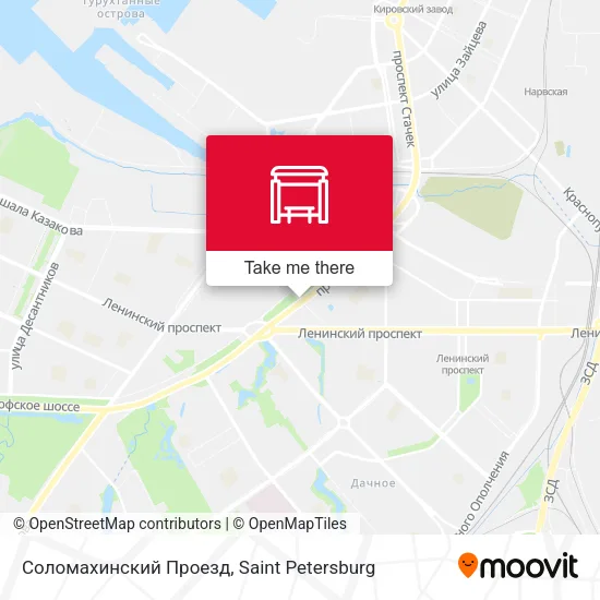 Соломахинский Проезд map