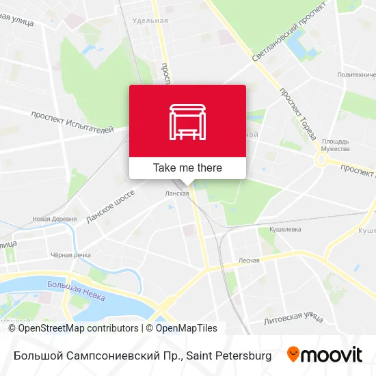Большой Сампсониевский Пр. map