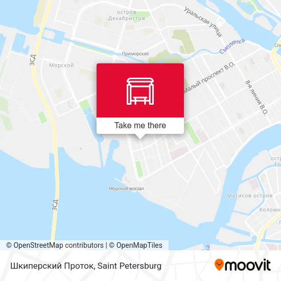 Шкиперский Проток map