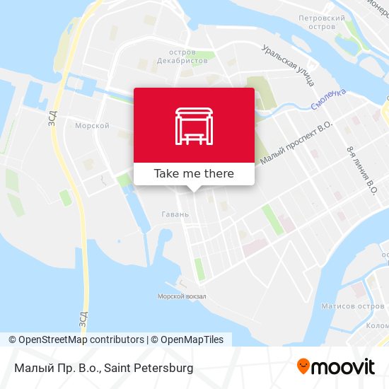 Малый Пр. В.о. map