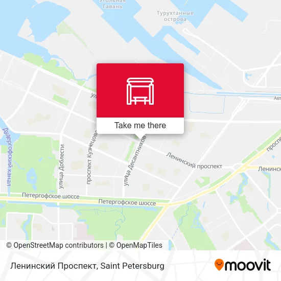 Ленинский Проспект map