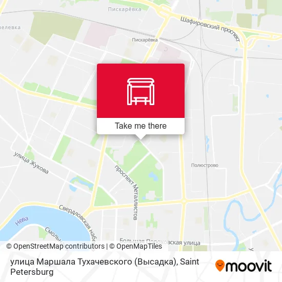улица Маршала Тухачевского (Высадка) map