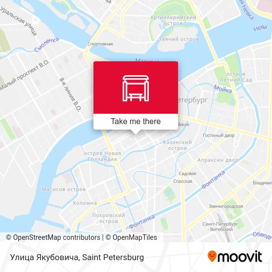 Улица Якубовича map