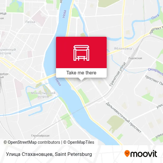 Улица Стахановцев map