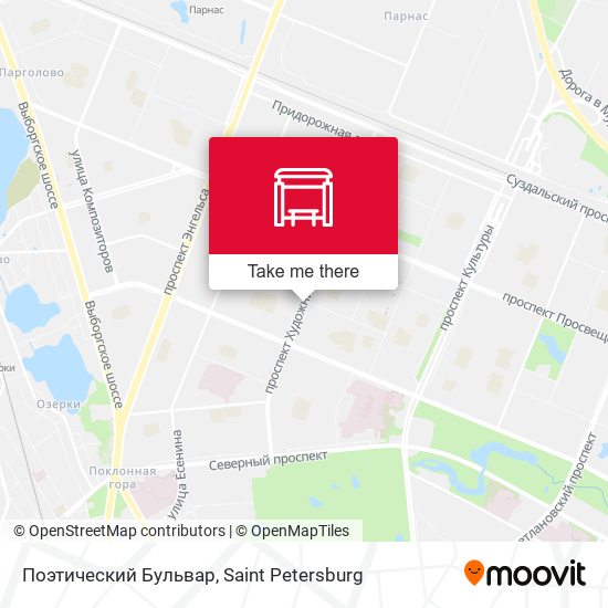 Поэтический Бульвар map