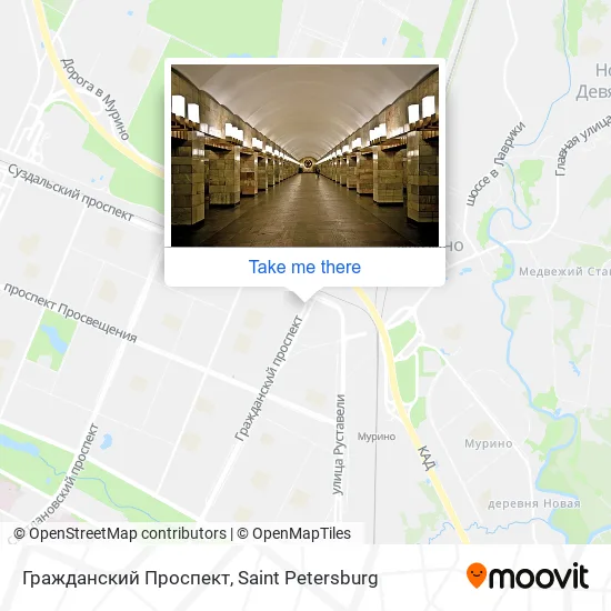 Гражданский Проспект map