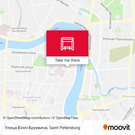 Улица Бонч-Бруевича map