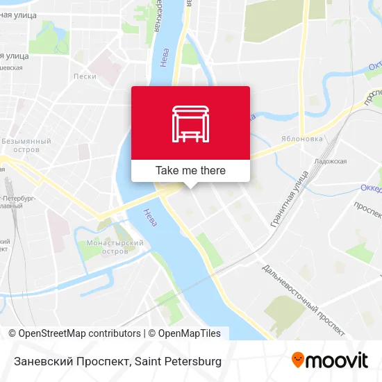 Заневский Проспект map
