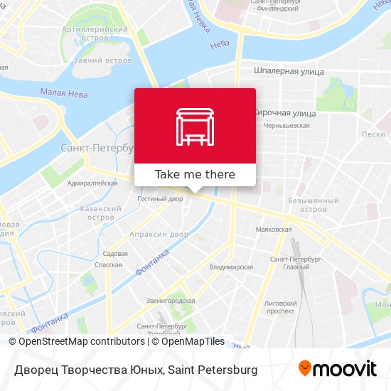 Дворец Творчества Юных map