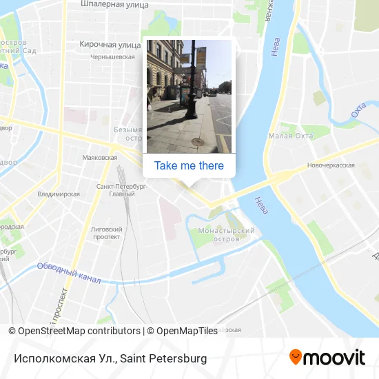 Исполкомская Ул. map