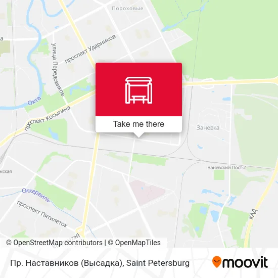 Пр. Наставников (Высадка) map