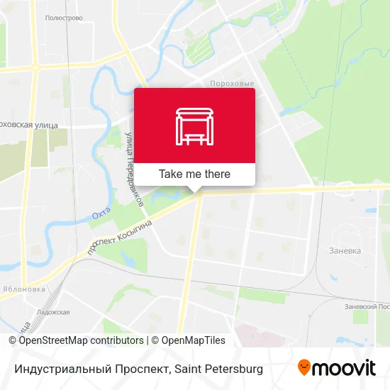 Индустриальный Проспект map