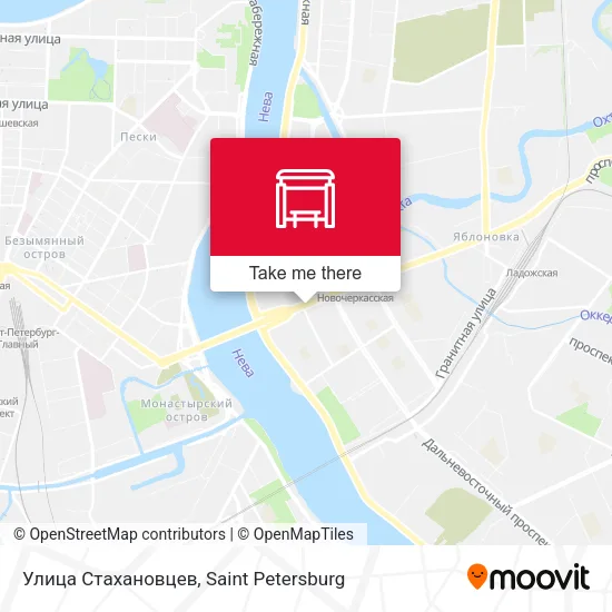 Улица Стахановцев map