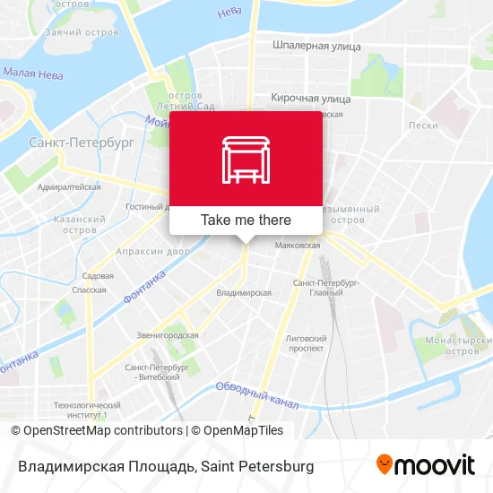 Владимирская Площадь map