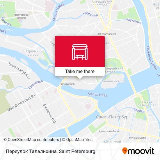 Переулок Талалихина map