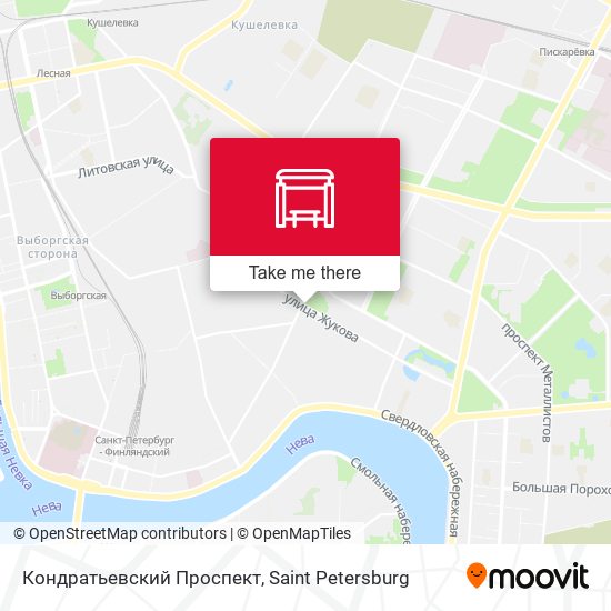 Кондратьевский Проспект map