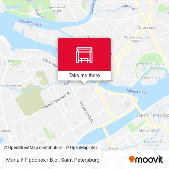 Малый Проспект В.о. map