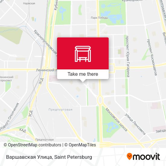 Варшавская Улица map