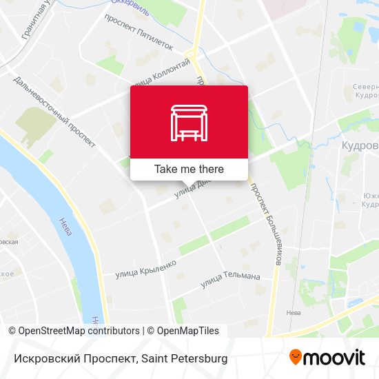 Искровский Проспект map