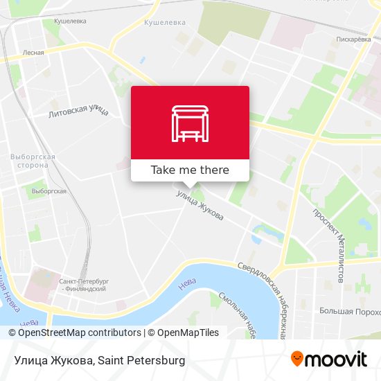 Улица Жукова map