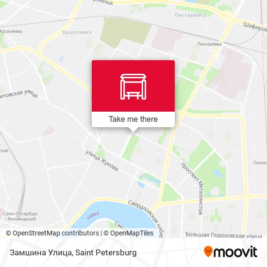 Замшина Улица map