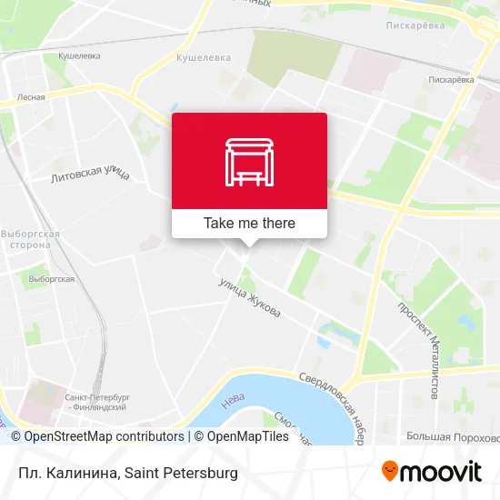 Пл. Калинина map