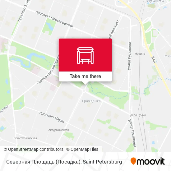 Северная Площадь (Посадка) map