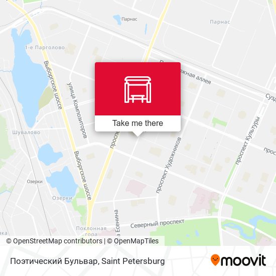 Поэтический Бульвар map