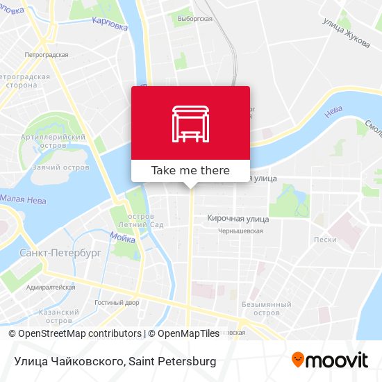 Улица Чайковского map