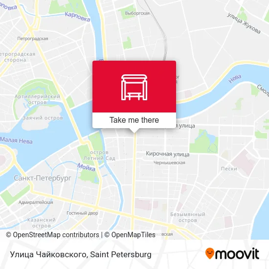 Улица Чайковского map