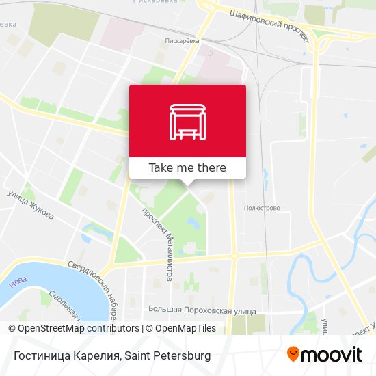 Гостиница Карелия map
