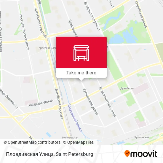 Пловдивская Улица map