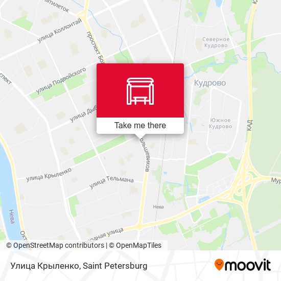 Улица Крыленко map