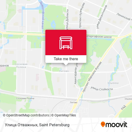 Улица Отважных map