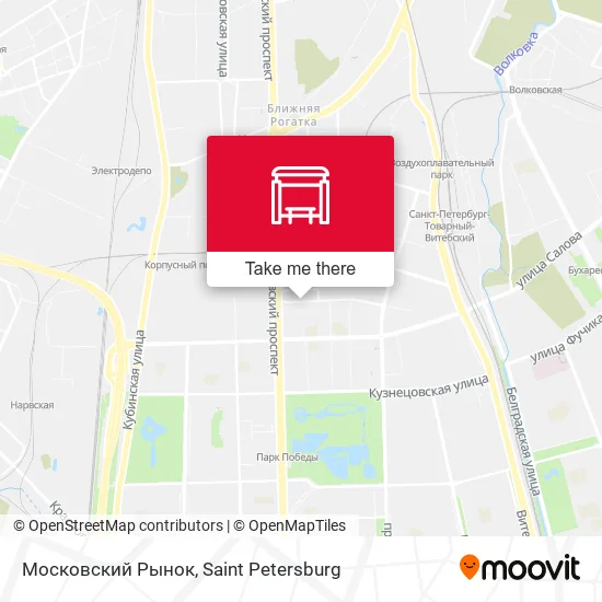 Московский Рынок map