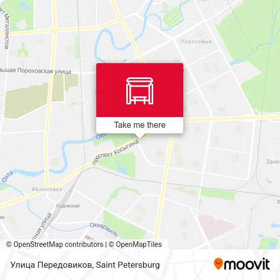 Улица Передовиков map