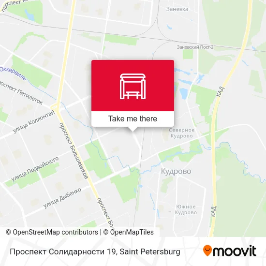 Проспект Солидарности 19 map