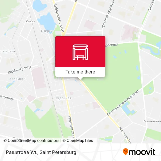 Рашетова Ул. map