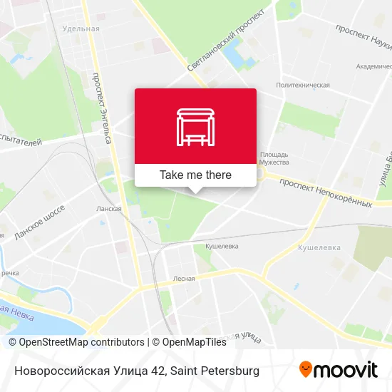 Новороссийская Улица 42 map