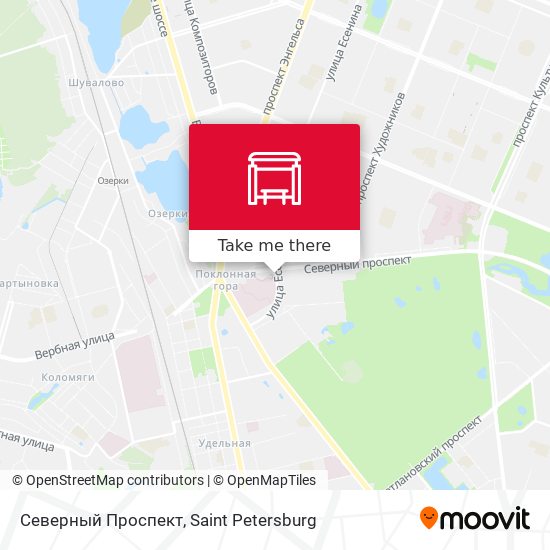 Северный Проспект map