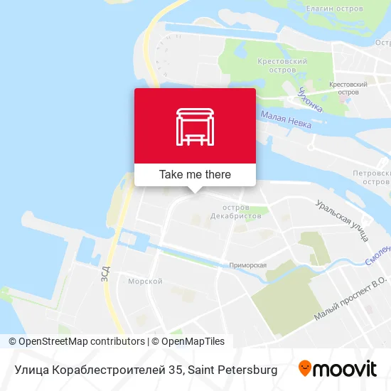 Улица Кораблестроителей 35 map