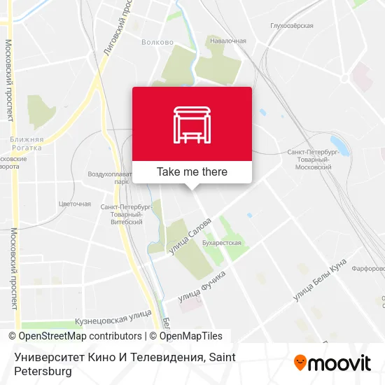 Университет Кино И Телевидения map