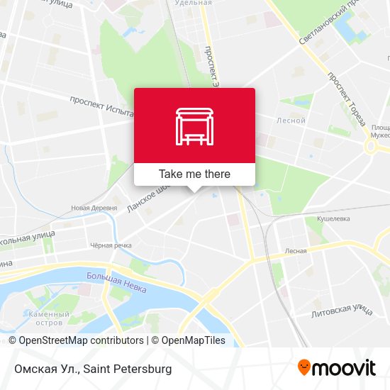 Омская Ул. map