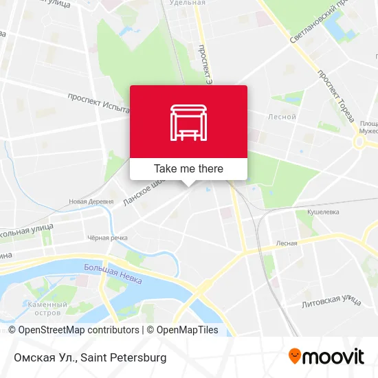 Омская Ул. map