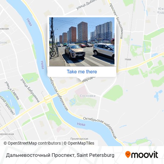 Дальневосточный Проспект map