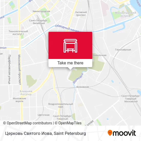 Церковь Святого Иова map