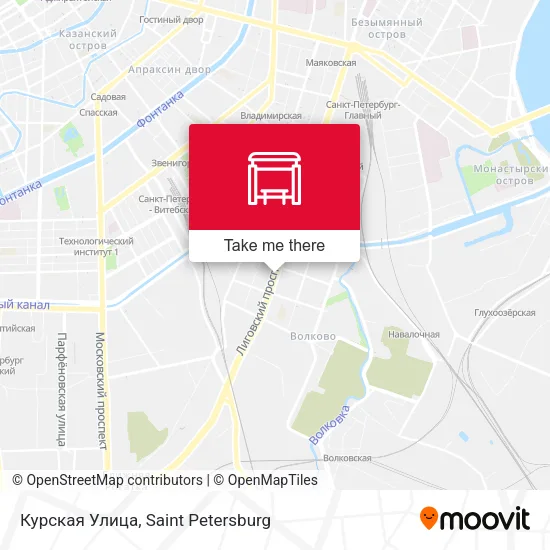 Курская Улица map